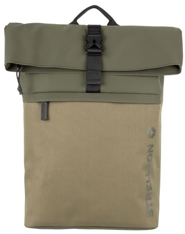 Strellson Laptoprucksack Rucksack mit Laptopfach Alperton Eddie Backpack Olive Night olivgrün