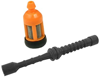 Sägenspezi Kraftstoffschlauch altes Modell + Benzinfilter/Sägenspezi Kraftstofffilter Set passend für Stihl 026