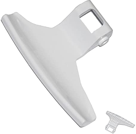 Maniglia per porta Samsung, colore bianco, originale, per porta oblò DC64-02430A