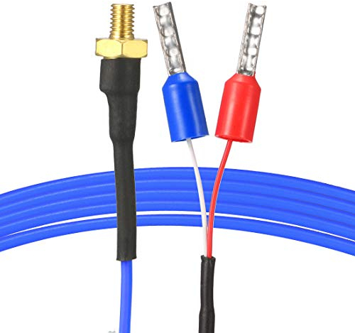 sourcing map K Typ Thermoelement Temperatur Sensor Probe für 3D Drucker 2M Kabel M4 Gewinde