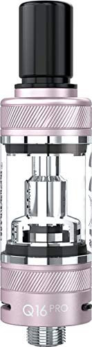 Justfog Atomizador Q16 PRO para cigarrillo electrónico Justfog Q16/Q16 PRO, depósito de 1,9 ml, cristal pyrex, bobina de 1,6 Ohm incluida (Producto sin nicotina) (Rosa)