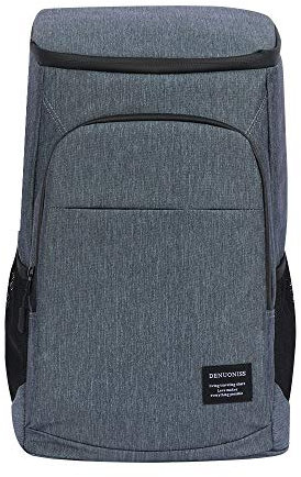 AKT 30L Kühltasche 35 Dosen 100% Auslaufsicherer Kühlrucksack 600D Oxford wasserdichte Wärmeisolierte Tasche,Blue