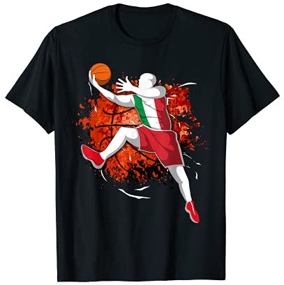 Proud Italy Basketball Lovers Italian National Flag Sport T-Shirt