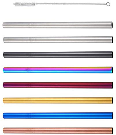 1 Jeu Paille En Acier Inoxydable Pailles Droites Pailles Courtes En Métal Gobelets Paille De Bébé Paille Métallique Réutilisable Pailles De Mariage Mélanger Enfant Le Maçon