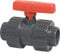 STEMAX-Wassertechnik: PVC-Klebefittings, Kugelhahn mit zwei Verschraubungen und gesicherter Kugel, Typ Safe 600, klebemuffe x klebemuffe, Größe: 20mm x 20mm