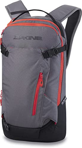 Dakine Herren Heli, 12 L Snowboard & Ski Rucksack, stahlgrau, 12L US