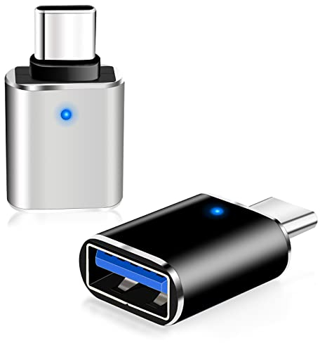YRIKE USB 3.0 auf USB C Adapter, OTG Adapter für Typ C Geräte wie MacBook Pro, Tablets, Typ C Telefone, Tastaturen, etc.