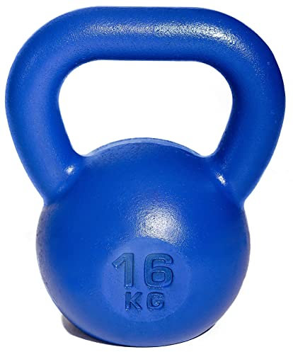 Kettlebell 16 kg / Gymnastikball in klassischer Form, sehr gut ausbalanciert, sehr ästhetisch verarbeitet. Hergestellt aus 100 % Gusseisen. Eine großartige Alternative zu herkömmlichen Hanteln.