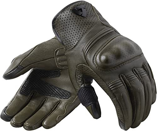 Revit Monster 3 Motorradhandschuhe, grün, 2XL