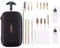 Kit per la pulizia della pistola. 22 .357/.38/9mm .40 .45 Cal, Pennello in bronzo e spazzole in nylon con custodia per il trasporto Kit per la pulizia della pistola (Nero)
