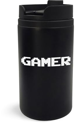 Tazza termica da viaggio con incisione artistica