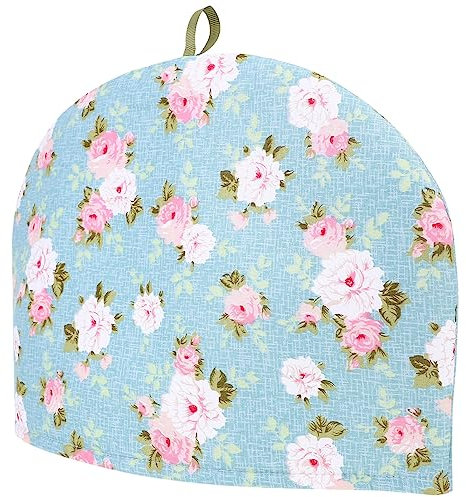 Baluue Teewärmer Baumwolle Teekannenwärmer Stoff Abdeckung für Kaffeekanne Wasserkocher Tea Pot Cosy Kannenwärmer Haube Isolierung Staubschutz Xmas Deko Weihnachten
