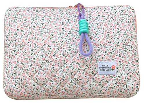 Ruarby Modische Laptop Hülle Mit Blumenmuster Niedliche Laptop Hülle Modische Notebook Tasche 11/14/15 Zoll Schlanke Computer Tasche Schlanke Computer Tasche Für Notebook Tablet