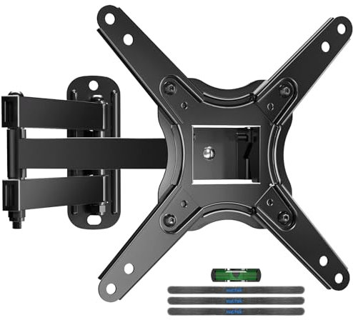 Suptek TV Wall Bracket for 13-42 inch TVs up to 20kg, Full Motion Monitor Wall Mount with Rotate Swivel Tilt & Extended Articulating Arms, Max VESA 200x200mm MA1345