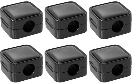 wiroouia Magnetic Cable Keeper - 6X Wire Holders For Cords,Solid Adhesive Cord Holder Keeper For Avoiding Cable Clutter
