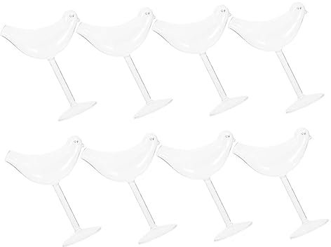 CIYODO 8 Bicchieri Da Sciocchezza Per Whisky Decanter In Vetro Bicchieri Da Acqua Calici In Vetro Trasparente