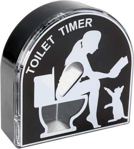 Yewseas 5 Minuten Toilette Sanduhr Timer, Kinder Bürsten Timing Tool Hausgarten Home Decor Spielzeug Sanduhr Toilet Timer für Frauen Mama (Frau)