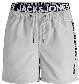 JACK & JONES Aruba Swim Shorts Herren Badehose, Farbe:Belgian Block (Logo), Größe:XXXL