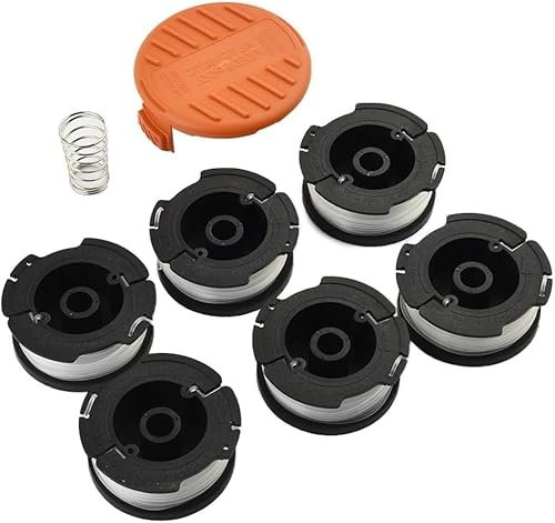 StarRing Lot de 7 bobines de rechange pour débroussailleuse Black and Decker pour débroussailleuse GL280 GL230 GL340 GL425 GL430 GL530 GL540