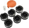 StarRing Lot de 7 bobines de rechange pour débroussailleuse Black and Decker pour débroussailleuse GL280 GL230 GL340 GL425 GL430 GL530 GL540