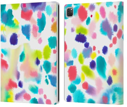 Head Case Designs Licenza Ufficiale Ninola Spray Stampe Colorate Custodia Portafoglio in Pelle Compatibile con Apple iPad PRO 12.9 2020/2021/2022