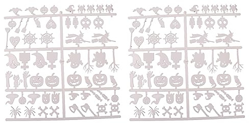 Lettere di Halloween Per Feltro Lettere Consiglio Set di 2 Lettere Messaggio Per Letterboard Plastica Cambiabile Home Office Messaggio Accessori