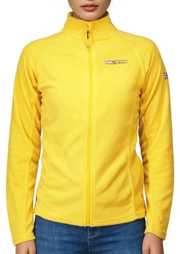 Geographical Norway Lady 233 Damen-Fleecejacke, Gelb