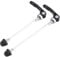 Quick Release Skewer Set, 1 Pair Road Bike Front & Rear, Bicycle Quick Release Cycling Wheel Alloy Bicycle Replacement Spare Parts Accessories for Road Bike, Mountain Bike, BMX