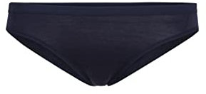 Icebreaker Damen Siren Bikinihose - Slip Damen - Merinowolle Unterwäsche - Mitternachtsmarine, XS