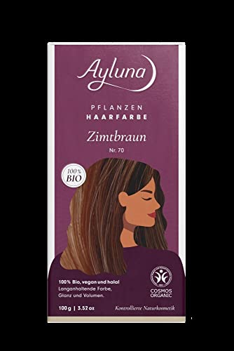 Pflanzenhaarfarbe Zimtbraun 2 x 100 gr
