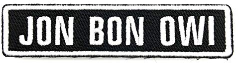 Polizeimemesshop 2.0 Jon Bon OWI - Placa para nombre con velcro