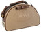 Prada Damen Braun Stoff Schultertasche 1BH125 UCW F0B16