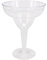 Belinlen 18 Count 11oz Clear Hard Plastic Margarita Glasses/Party Cups Wedding Parties Cocktail Cups