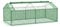 Outsunny Serra Piccola da Giardino con Finestre a 2 Livelli, Serra per Orto e Balcone e Copertura in PE, 180x90x70cm, Verde