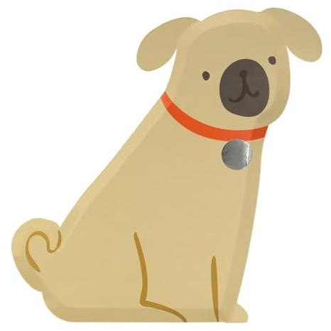 Meri Meri Mops-Teller, 8 Stück