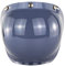 Keenso Helm Bubble Shield, Jethelm Visier Motorradhelm Bubble Visier Bubble Shield Motorradhelme Zubehör (Braun)