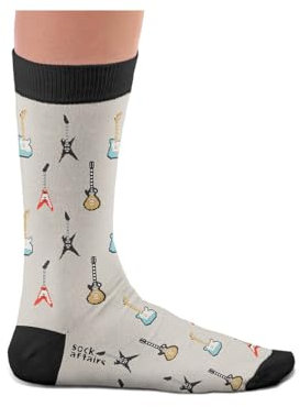 Sock Affairs Musik-Socken – Peace & Love, Six String, Dead Kennedys, Punk's Not Dead – Geschenke für Musikfans, Baumwollsocken, 2 Größen, 36-40 und 41-46