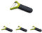 Joseph Joseph Y Shaped Stainless Steel Peeler, Vegetable Peeling, Potato Eye Remover & Scraping Blade, Dishwasher Safe - Green (Pack of 4)