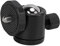 Glomora Testa a sfera, mini gimbal portatile, montato su treppiede, gimbal universale rotante a 360° (Nero)