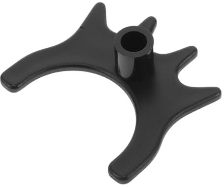 Happyyami 2pezzi Supporto Per Stecche Da Biliardo Plastica Nera Accessorio Essenziale Per Biliardo Con Montaggio Facile e Design Versatile Per Giocatori Professionisti e Amatoriali