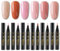 6 Nail Polish Pens,Nail Varnish Pens,Nail Pens,Rich Colors,Three-in-One Convenient Design,Easy and Quick to Use,Easy to Create Professional Manicure,Suitable for Girls and Ladies