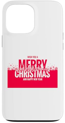 Hülle für iPhone 13 Pro Max Wünsche dir frohe Weihnachten und einen guten Rutsch ins neue Jahr - Santa Claus
