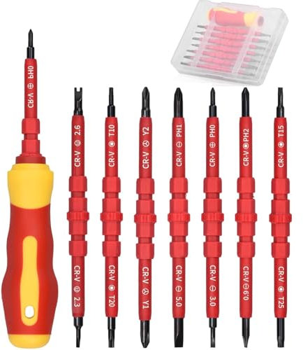 Set di cacciaviti pieghevoli 8 in 1
