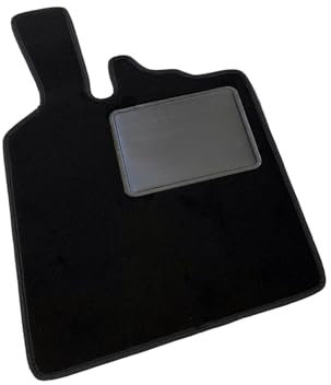 DHCarMats | Autoteppich nur Fahrerseite für Smart For Two W451 von 2007 bis 2014 | Fahrermatte aus Teppichstoff nach Maß | Autozubehör - Fußmatten Automatten 1PZ