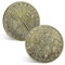 ACGZQY Pièce de monnaie de guerrier viking porte-bonheur – Mythologie nordique Viking Valhalla Coin avec haches Talisman de protection Amulette Viking Rune Challenge Coin
