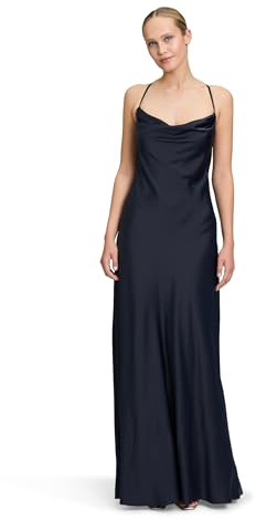 Vera Mont Damen Abendkleid mit Wasserfallausschnitt
