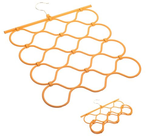 CHILDWEET Faltbare Schal Lagerung Rack Schal Display Organizer Gürtel Rack Frauen Schals Aufhänger