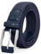 JasGood Geflochtener Stretchgürtel Stoffgürtel Elastischer Gürtel für Herren und Damen Dehnbarer Flechtgürtel Golfgürtel für Herren Jeans Hosen,Dunkelblau,110cm