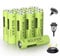 BOLIFIER Rechargeable AA Battery for Outdoor Solar Lights, 12 Pack 1.2V NiMH 600mAh Pre-Charged Double A Solar Battery for Garden Landscaping Outdoor Solar Lights (AA 600mAh Pack 12)