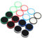 Operitacx Cubiertas De Joystick Iluminación para Switch Pro Controller Silicona Durable Ajuste